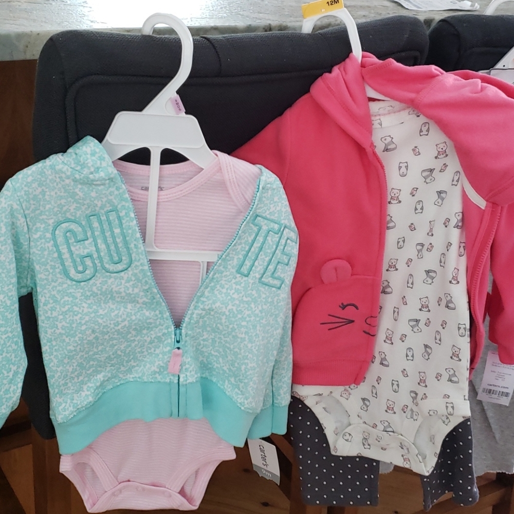 9 & 12 month girls